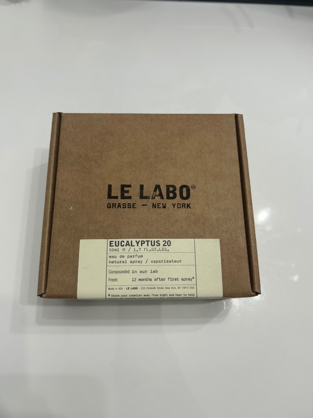 Le labo eau de perfum